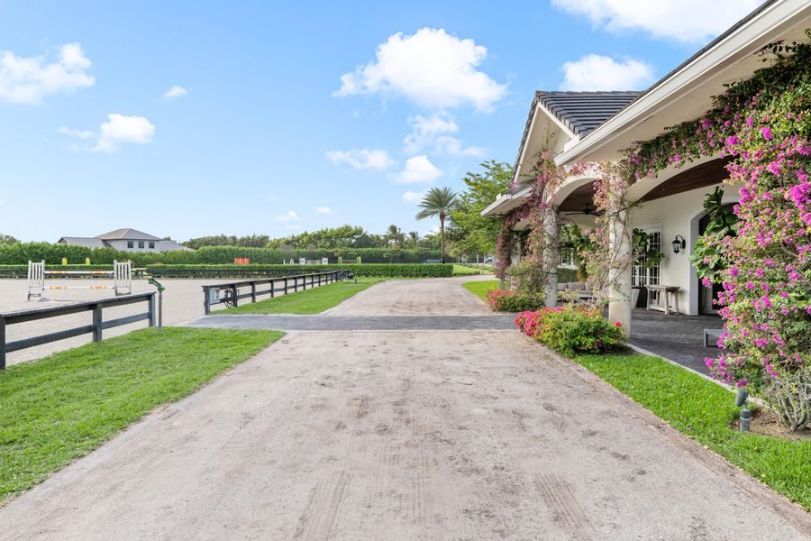 Golden Equestrian Stables — stable block exterior